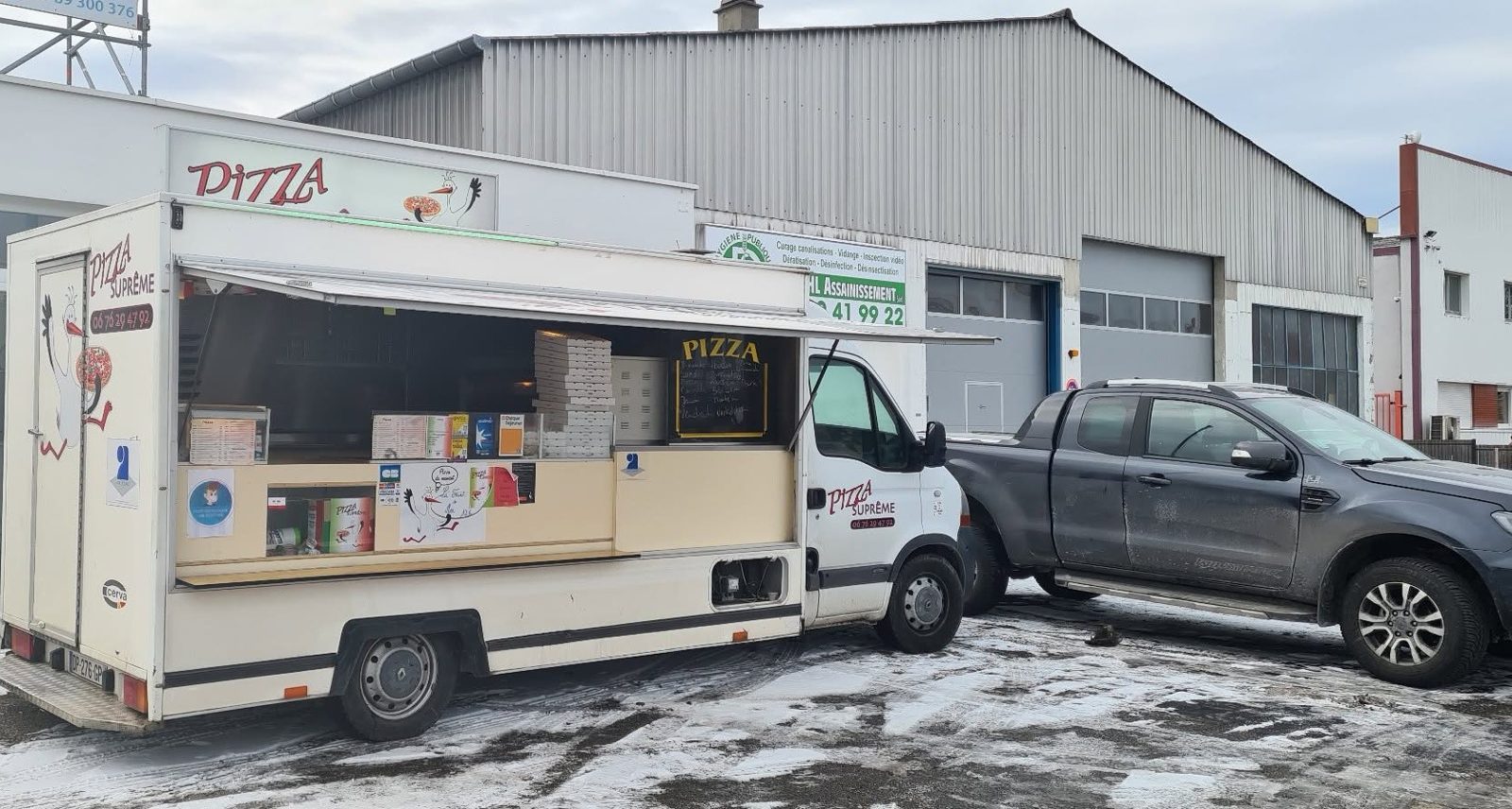 Le camion Pizza Suprême